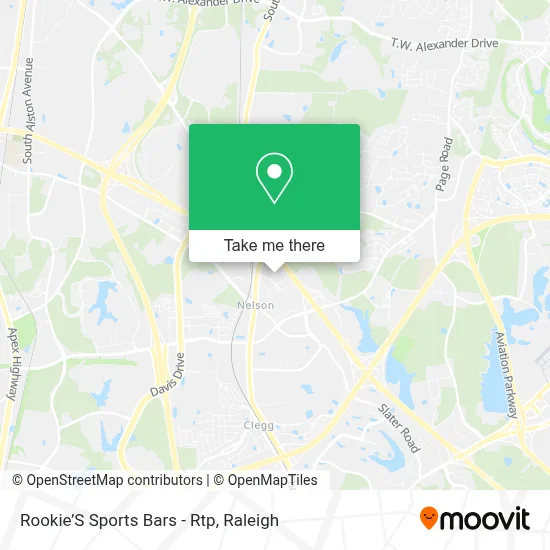 Rookie’S Sports Bars - Rtp map