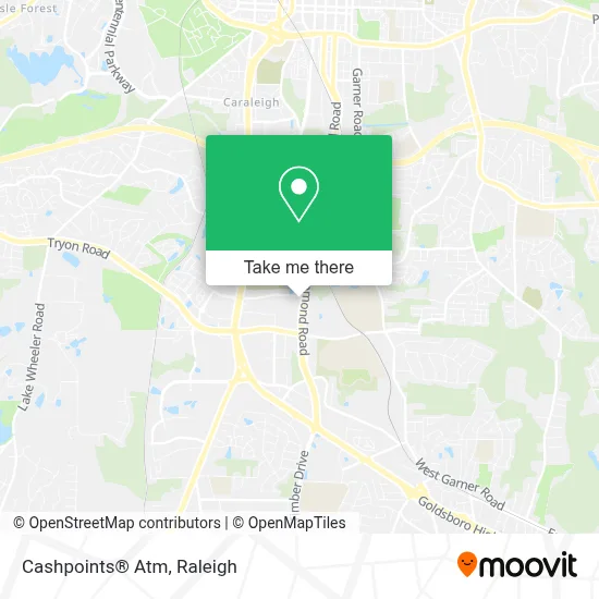 Cashpoints® Atm map