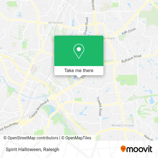Spirit Halloween map