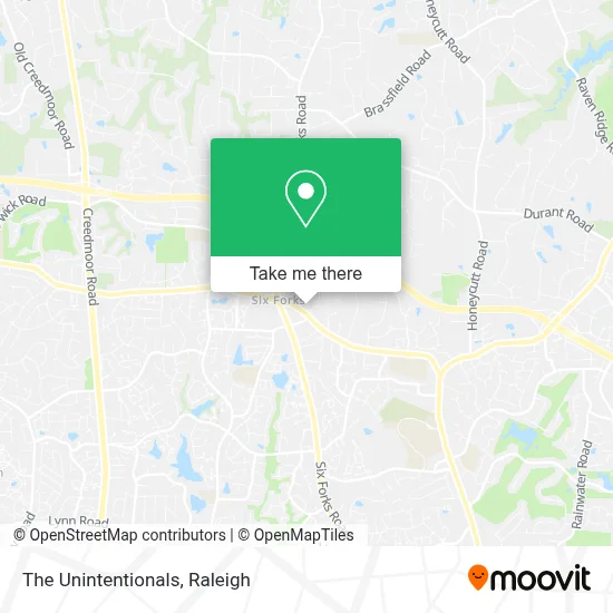 The Unintentionals map