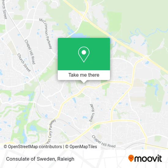 Consulate Of Sweden map