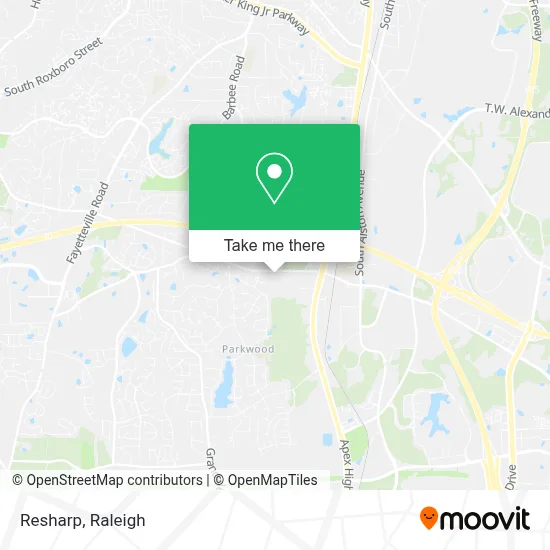 Resharp map