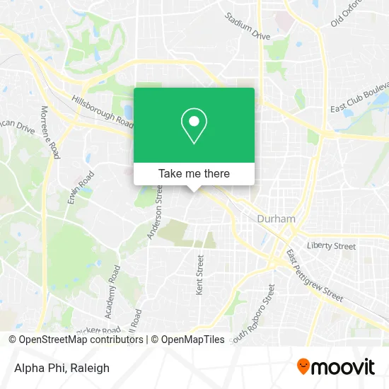 Alpha Phi map