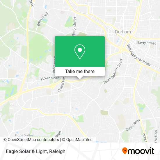 Eagle Solar & Light map