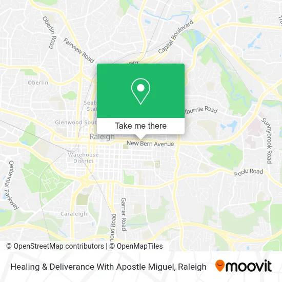 Healing & Deliverance With Apostle Miguel map