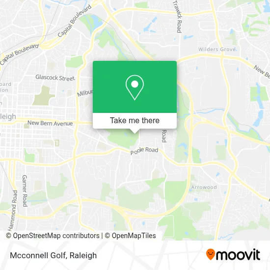 Mcconnell Golf map