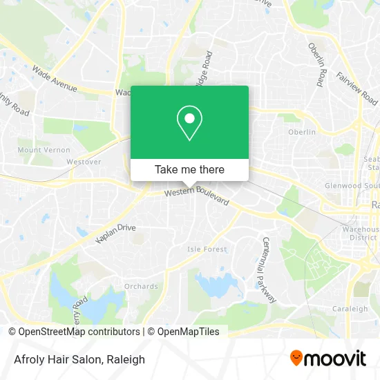 Afroly Hair Salon map
