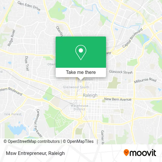 Msw Entrepreneur map