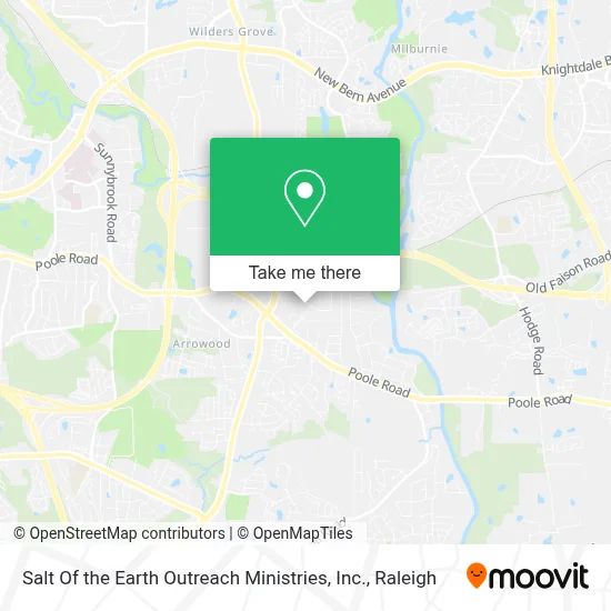Salt Of the Earth Outreach Ministries, Inc. map