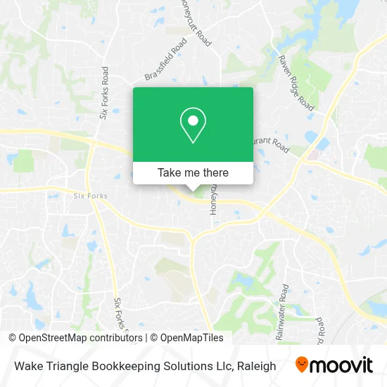 Wake Triangle Bookkeeping Solutions Llc map