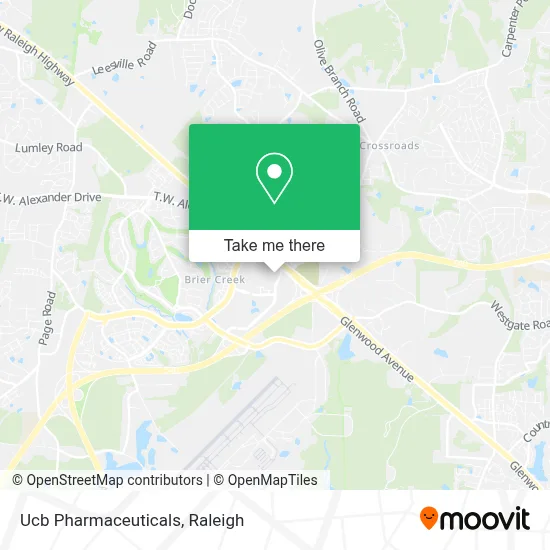 Ucb Pharmaceuticals map