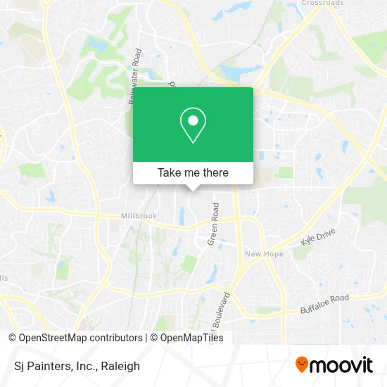 Sj Painters, Inc. map