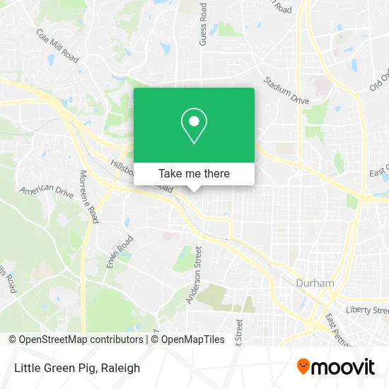 Little Green Pig map