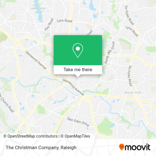 The Christman Company map