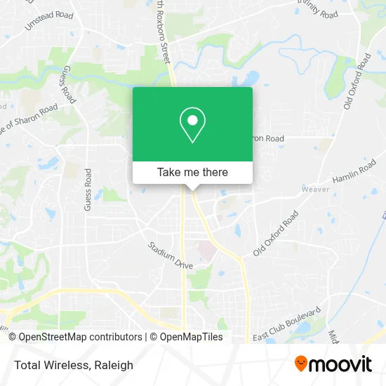 Total Wireless map