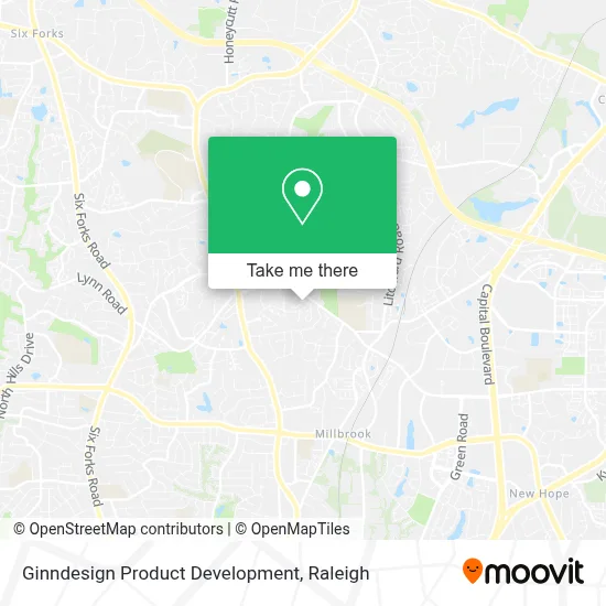 Ginndesign Product Development map