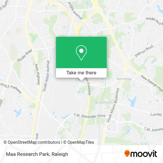 Maa Research Park map