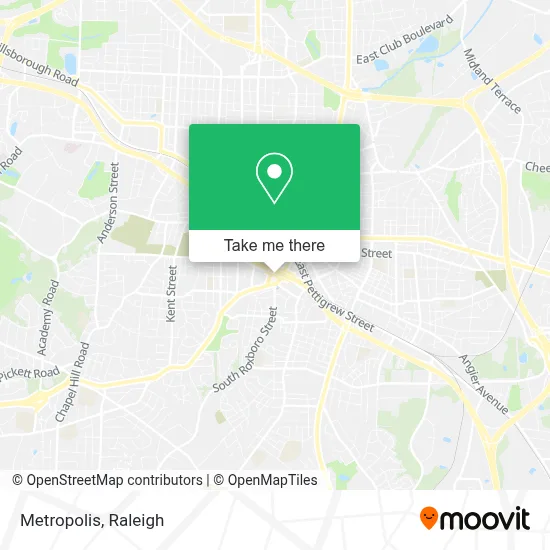 Metropolis map