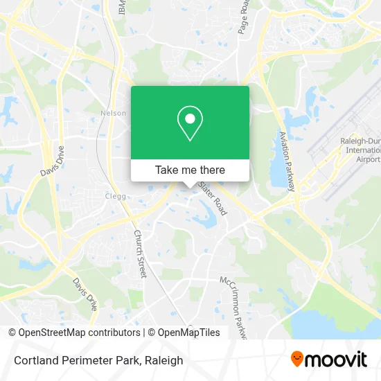 Cortland Perimeter Park map