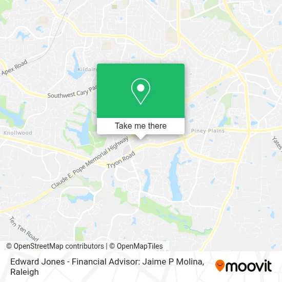 Edward Jones - Financial Advisor: Jaime P Molina map