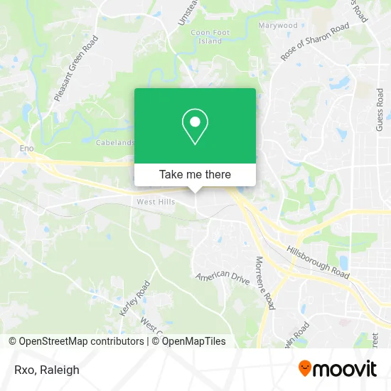 Rxo map