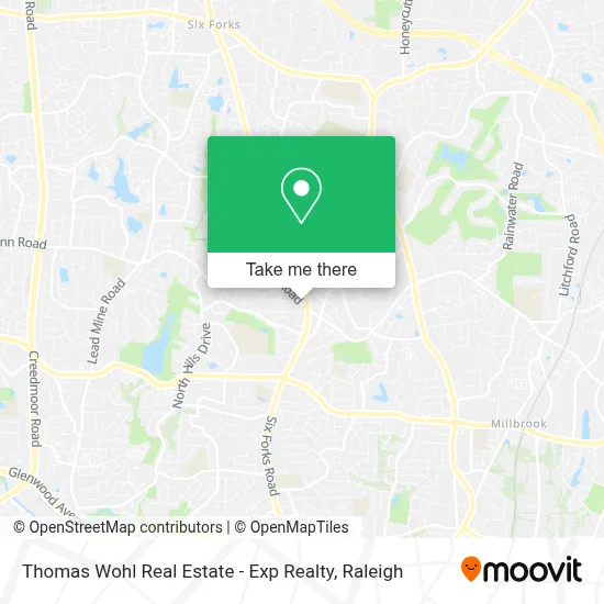 Thomas Wohl Real Estate - Exp Realty map