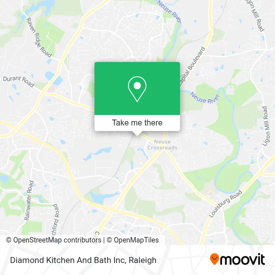 Diamond Kitchen And Bath Inc map