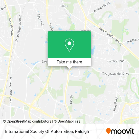 International Society Of Automation map