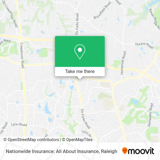 Nationwide Insurance: All About Insurance map
