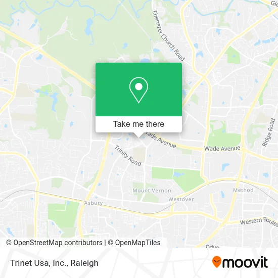 Trinet Usa, Inc. map