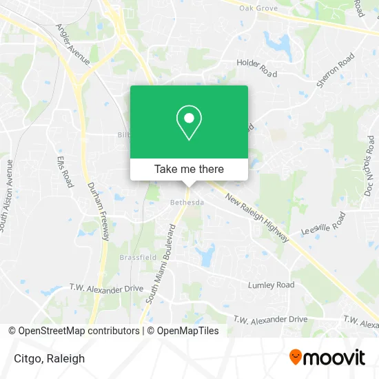 Citgo map