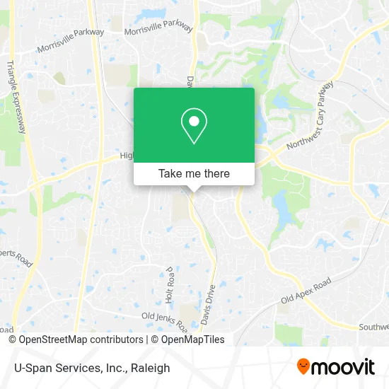 U-Span Services, Inc. map