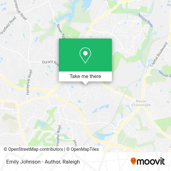 Emily Johnson - Author map