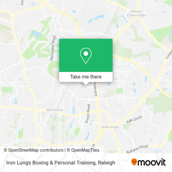 Iron Lungs Boxing & Personal Training map