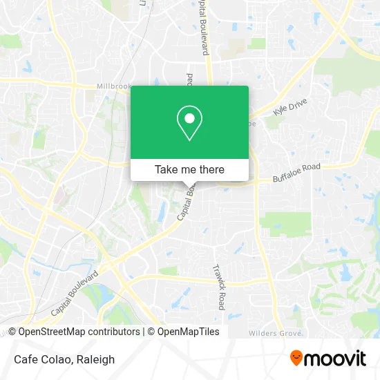 Cafe Colao map