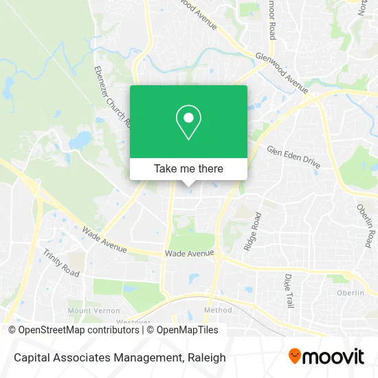 Capital Associates Management map