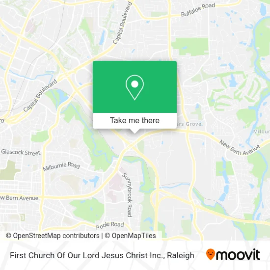 First Church Of Our Lord Jesus Christ Inc. map
