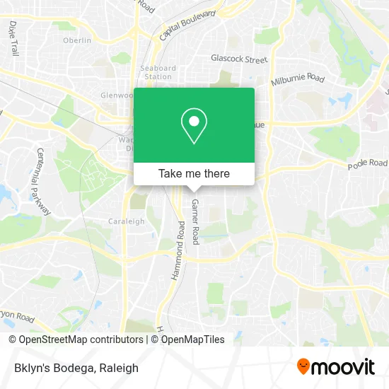Bklyn's Bodega map