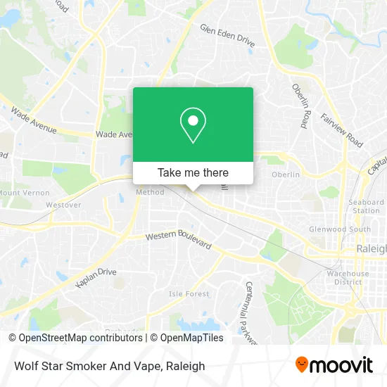 Wolf Star Smoker And Vape map