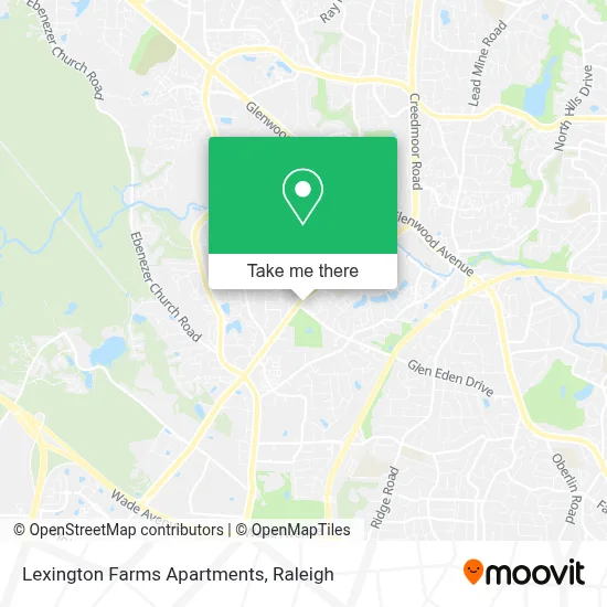 Lexington Farms Apartments map