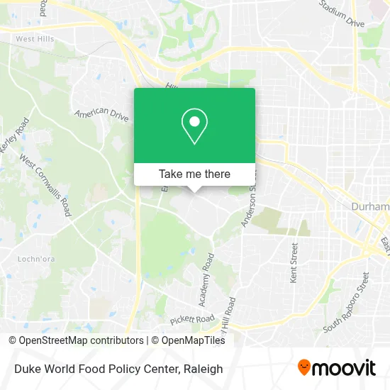 Duke World Food Policy Center map