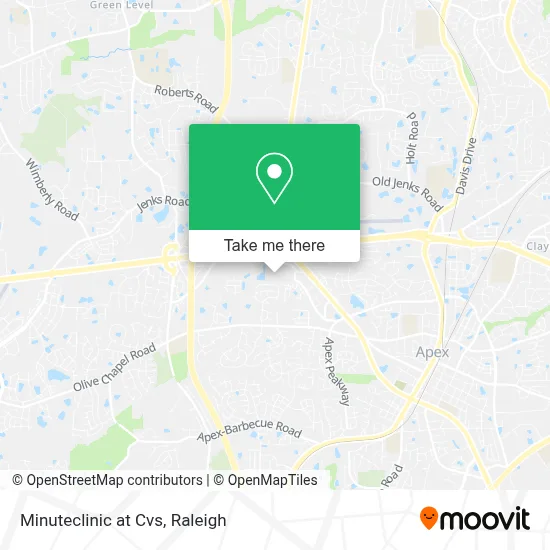 Minuteclinic at Cvs map