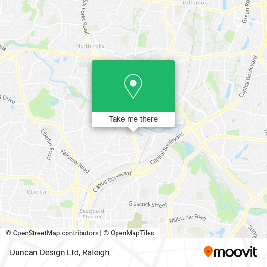 Duncan Design Ltd map
