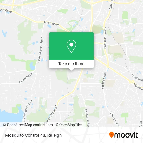 Mosquito Control 4u map