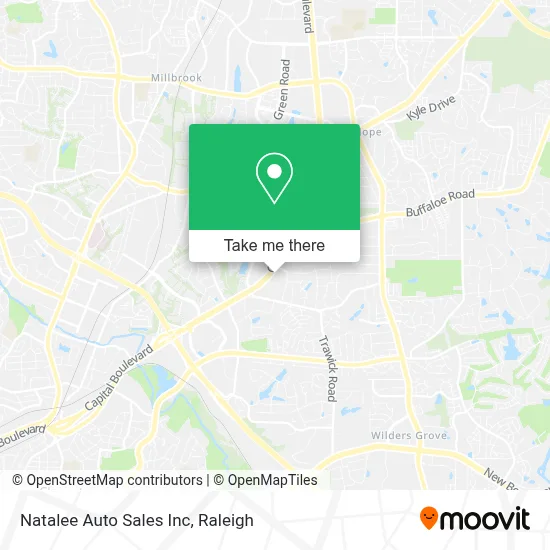 Natalee Auto Sales Inc map
