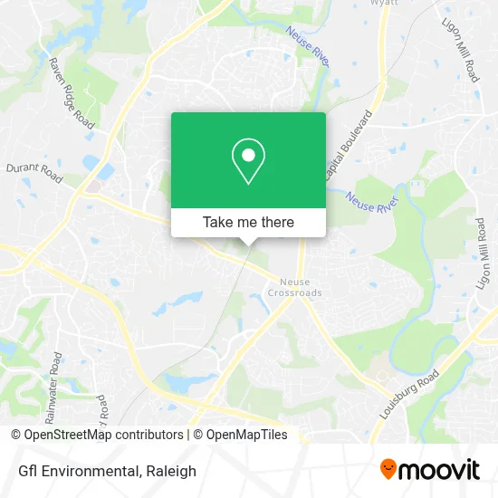 Gfl Environmental map