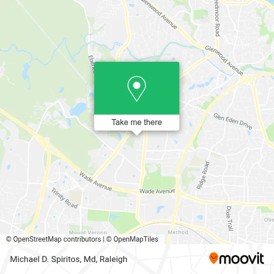 Michael D. Spiritos, Md map