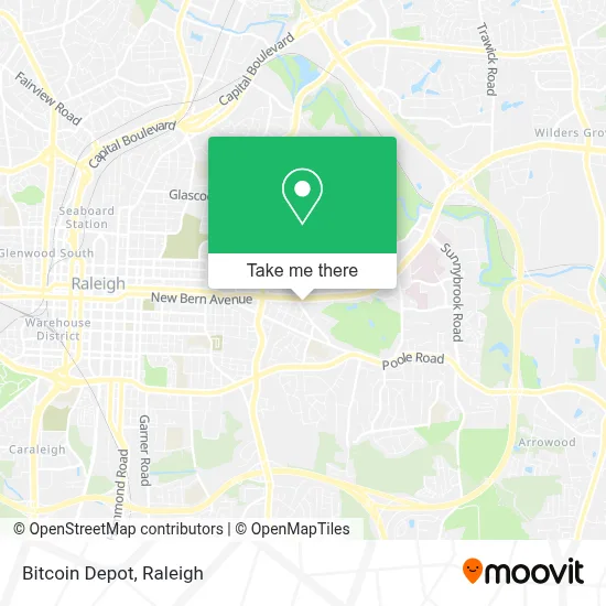 Bitcoin Depot map