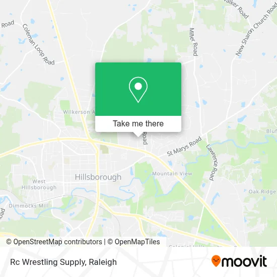 Rc Wrestling Supply map