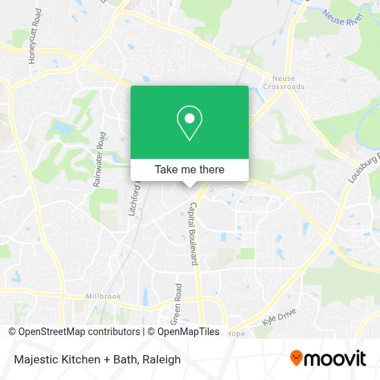 Majestic Kitchen + Bath map